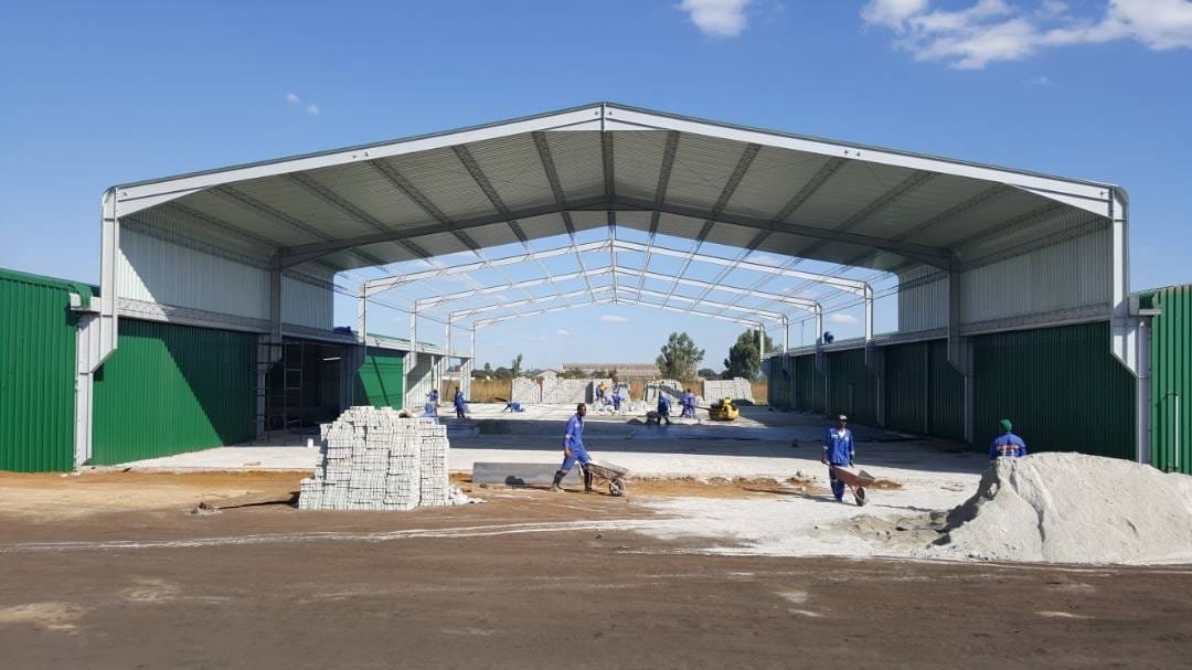Industrial steel construction