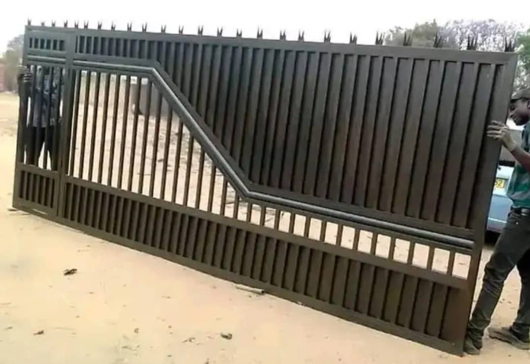 Fabricated sliding gate